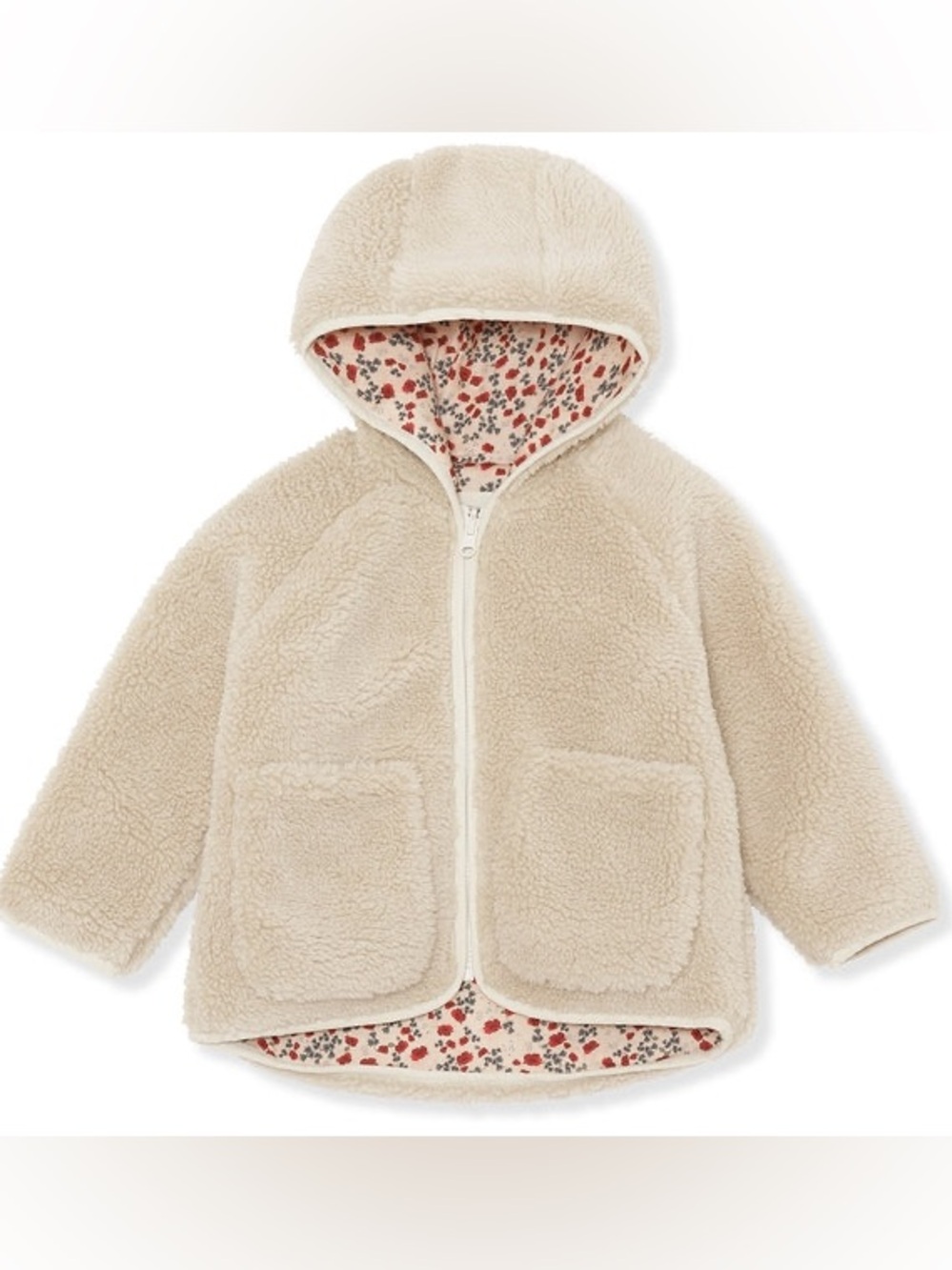 Konges Slojd Teddy Jacket in Cream